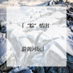 “粽”情出游黄河坛