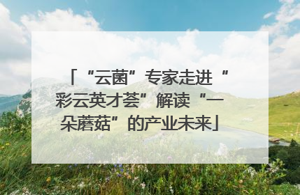 “云菌”专家走进“彩云英才荟”解读“一朵蘑菇”的产业未来