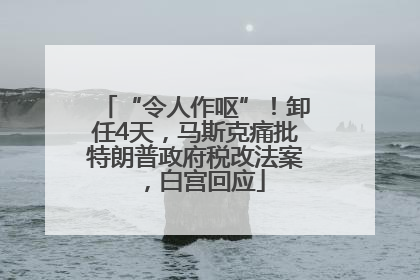 “令人作呕”！卸任4天，马斯克痛批特朗普政府税改法案，白宫回应