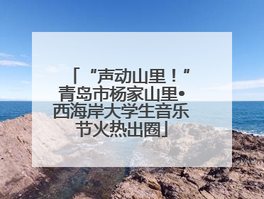 “声动山里！”青岛市杨家山里•西海岸大学生音乐节火热出圈