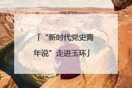 “新时代党史青年说”走进玉环