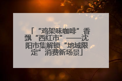 “鸡架味咖啡”香飘“西红市”——沈阳市集解锁“地域限定”消费新场景