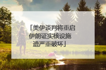 美伊谈判将重启 伊朗证实核设施遭严重破坏
