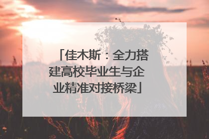 佳木斯：全力搭建高校毕业生与企业精准对接桥梁