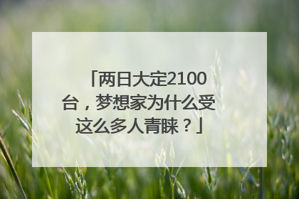两日大定2100台，梦想家为什么受这么多人青睐？