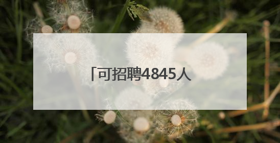 可招聘4845人！湖南省第六期重大项目岗位归集发布