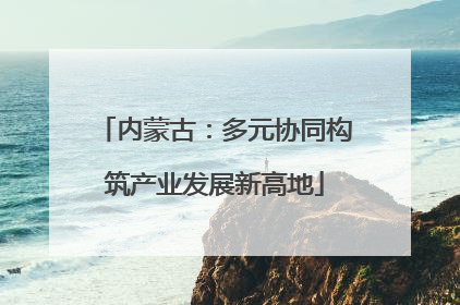内蒙古：多元协同构筑产业发展新高地
