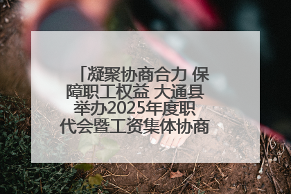 凝聚协商合力 保障职工权益 大通县举办2025年度职代会暨工资集体协商现场观摩交流活动