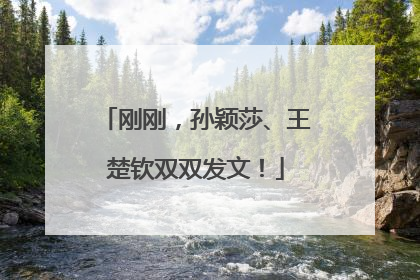 刚刚，孙颖莎、王楚钦双双发文！