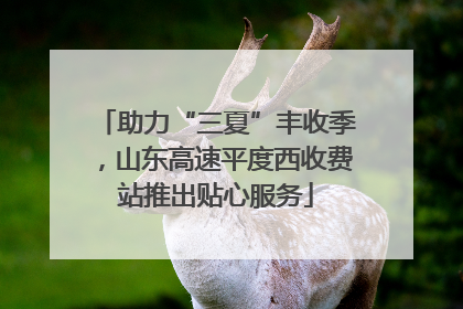 助力“三夏”丰收季，山东高速平度西收费站推出贴心服务
