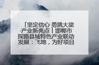 坚定信心 勇挑大梁·产业新亮点丨邯郸市探路县域特色产业联动发展：飞地，为好项目跨域安个家