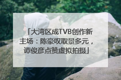 大湾区成TVB创作新主场：陈豪叹取景多元，谭俊彦点赞虚拟拍摄