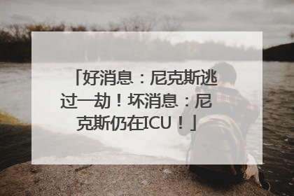 好消息：尼克斯逃过一劫！坏消息：尼克斯仍在ICU！