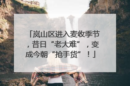 岚山区进入麦收季节，昔日“老大难”，变成今朝“抢手货”！