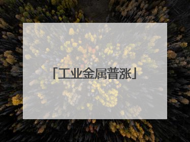 工业金属普涨