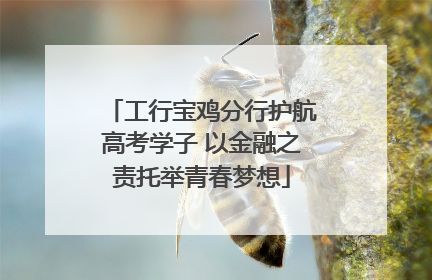 工行宝鸡分行护航高考学子 以金融之责托举青春梦想
