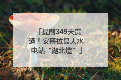 提前349天贯通！安哥拉最大水电站“湖北造”
