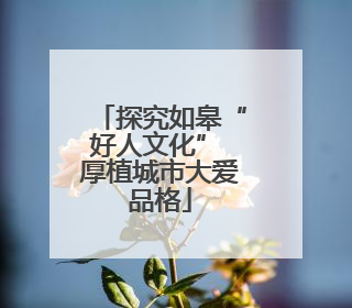 探究如皋“好人文化” 厚植城市大爱品格