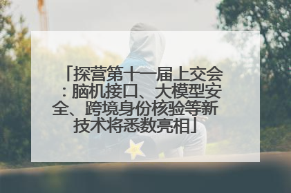 探营第十一届上交会：脑机接口、大模型安全、跨境身份核验等新技术将悉数亮相