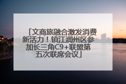文商旅融合激发消费新活力！镇江润州区参加长三角C9+联盟第五次联席会议