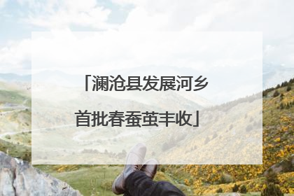 澜沧县发展河乡首批春蚕茧丰收