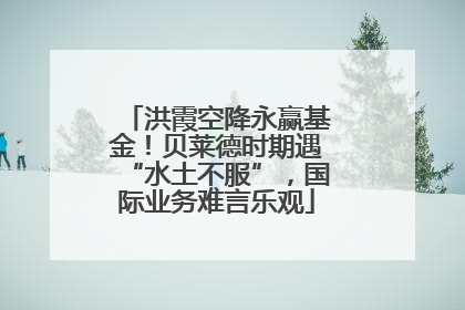 洪霞空降永赢基金！贝莱德时期遇“水土不服”，国际业务难言乐观