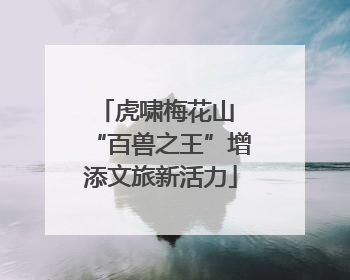 虎啸梅花山 “百兽之王”增添文旅新活力