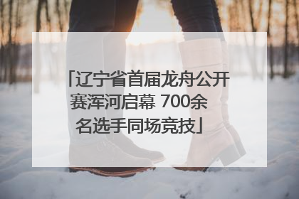 辽宁省首届龙舟公开赛浑河启幕 700余名选手同场竞技