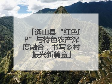 通山县“红色IP”与特色农产深度融合，书写乡村振兴新篇章