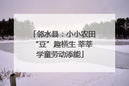 邻水县：小小农田“豆”趣横生 莘莘学童劳动添能