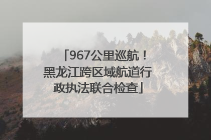 967公里巡航！黑龙江跨区域航道行政执法联合检查